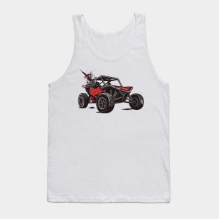 Beach Car Dune Buggy 4x4 Sand Railroad Sand Racing Tank Top